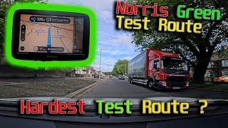 Norris Green Test Route 2025 | Sat Nav | Liverpool Driving Test| Full Test Route |Route Directions