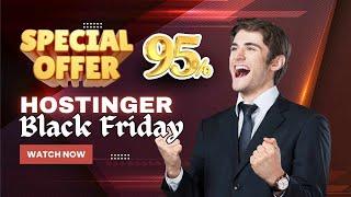 Exclusive Hostinger coupon code 2025 | Hostinger blackfriday | up to 95% discount || Host coupon