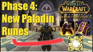 Phase 4: New Paladin Runes || Season of Discovery