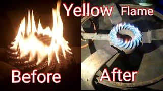 Yellow Flame Burner? Just Do this!