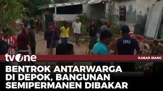 OTK Serang Permukiman di Depok, Sejumlah Rumah Dibakar | Kabar Siang tvOne