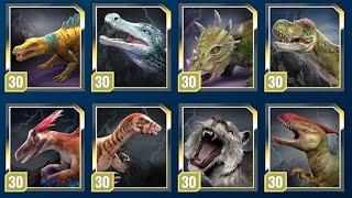 THE MAXED APEX ONLY TEAM (JURASSIC WORLD ALIVE)
