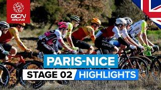 A Day For The Sprinters! | Paris-Nice 2022 Stage 2 Highlights