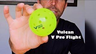 NEW Vulcan VPRO Flight pickleball review! Big improvement!