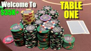 My First Time Playing Table One: The BIGGEST Game In Las Vegas! MASSIVE POTS! Poker Vlog Ep 270