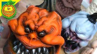 TRICK OR TRAP? - Watch As This Guy Paints A Pumpkin Eye That Scary & Cute At THE SAME TIME!