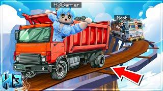 Mình Lái Xe Tải NGUY HIỂM NHẤT?? XE TẢI LEO ĐÈO 10.000 MÉT Trong Dangerous Truck Driving | Roblox