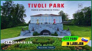 Tivoli City Park: Ljubljana’s Green Gem | Slovenia | 4K