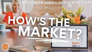 Durham Region Real Estate Market Update | November 2022