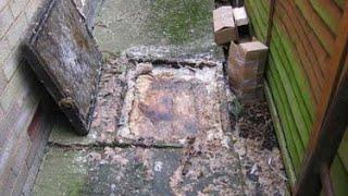 Wife locked me out when i came home from these blocked drains!
