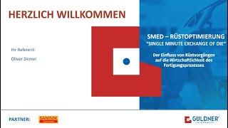 SMED-Rüstoptimierung | G. Walter Güldner GmbH