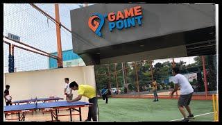 Visiting GAMEPOINT Hyderabad *THE BEST PLACE FOR SPORTS IN HYD* || VLOG#02