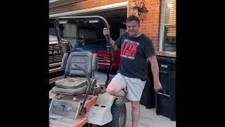 DIY!!!! Battery Change on Zero Turn Lawn Mower!! IFixStuff!!!