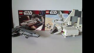 Lego Star Wars Review: Sith Infiltrator & Imperial Landing Craft 2007