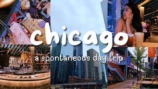 Spontaneous Chicago Day Trip! | Chicago Mini Vlog