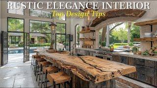 Expert Guide to Rustic Elegance in Modern Homes