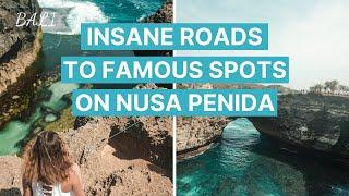 NUSA PENIDA CRAZY ROADS - Broken Beach & Angel's Billabong | Bali, Indonesia