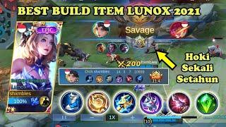 LUNOX SAVAGE. BEST BUILD ITEM LUNOX 2021