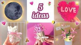 5 IDEAS | DIY room decor ideas | Making cute DIY room decor | Aesthetic