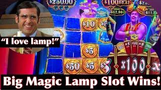 This Genie Wants To Pay!  Rare 100X Multiplier On Dreamy Genie PLUS Big Win on Mystery of the Lamp
