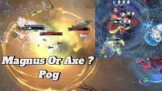 Magnus Big Crazy Plays And Axe Top Gameplay By Ar1se Dota 2 Highlights !!