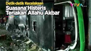 Detik-detik Kecelakaan Bus SMK Lingga Kencana Depok Terekam saat Live TikTok