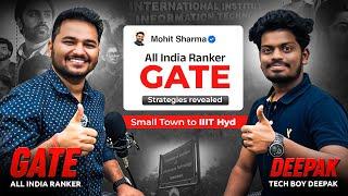 2025 GATE strategies revealed by All India Ranker || Mohit Sharma