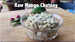 Raw Mango Chutney | Green Mango Chutney | Jessy's Cookbook