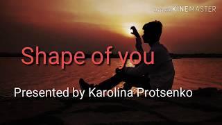 Shape Of You - Violin Cover | Karolina Protsenko | Sraj Films ️