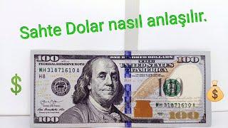 Sahte Dolar nasıl anlaşılır. #dolar #döviz #sahte