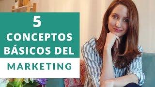 5 Conceptos Básicos del MARKETING para principiantes- PARTE 1