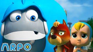 ARPO and Baby Daniel Play Hide and Seek! | BEST OF ARPO! | Funny Robot Cartoons for Kids!