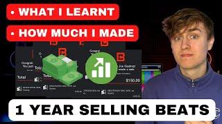 I Starting Selling Beats Online For 1 Year And Earned $.....