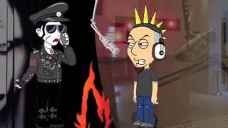 Marilyn Manson Cartoon (Tomb TV)