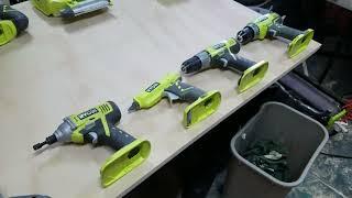 How to Build RYOBI Tool Holders for a French Cleat Wall   2019 27