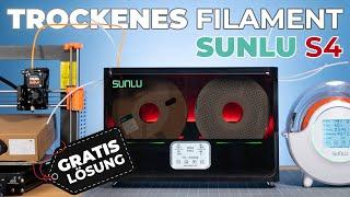 FILAMENT TROCKNEN | Heizbett oder Sunlu S4 Trockenbox!? (3D Druck Tipps)