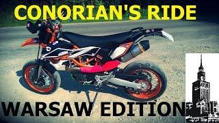 KTM 690 SMC R Supermoto Warsaw Ride 2015 | Conorian's Ride