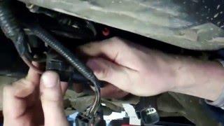 How to refit the suspension compressor on Land Rover Discovery 3
