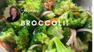 Sesame Broccoli Salad - How to Make the Ultimate Make Ahead Broccoli Dish