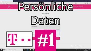 Telekom Kunden- und Telefoniecenter Folge 1 - Die persönlichen Daten im Kundencenter