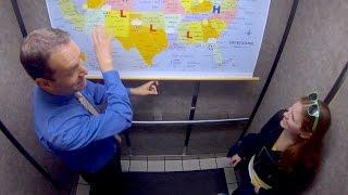 ELEVATOR WEATHERMAN PRANK