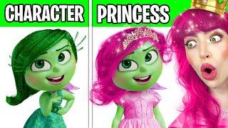 INSIDE OUT 2 GLOW UP into PRINCESS!! (FINGER HEART - FANCY REFILL)