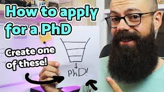 How to apply for a PhD | The secrets no-one else has told you! PhD Admissions