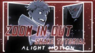 ZOOM IN OUT SHAKE LIKE HAIKO TUTORIAL「 ALIGHT MOTION 」