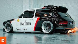 VOLKSWAGEN BRASILIA WIDEBODY ROTIFORM | SHOOTING FLAMES!