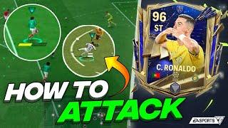 HOW TO ATTACK Like a PRO in EA FC Mobile 24