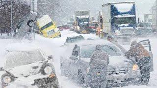 New York Buried in Snow! Lake Effect Snow Storm Burying Homes, Cars in Hamburg