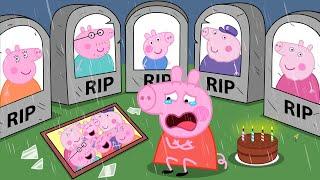 R.I.P All Family Peppa, Please Wake Up, Don't Leave Me! | Peppa Pig Funny Animation