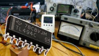 Настройка преобразователя напряжения на TL494