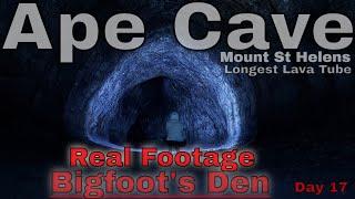 Ape Cave / Searching for Bigfoot / Longest Lava Tube #hiking #bigfoot #backpacking #coachbill315